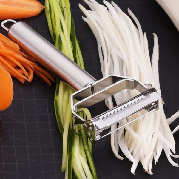 Stainless Steel Julienne Peeler / Pengupas Keluli Tahan Karat Julienne