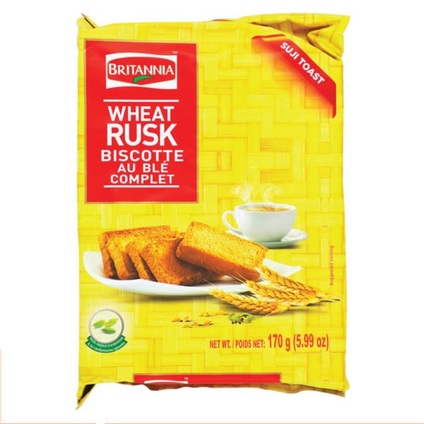 Britannia Wheat Rusk (170 Gram Pack)