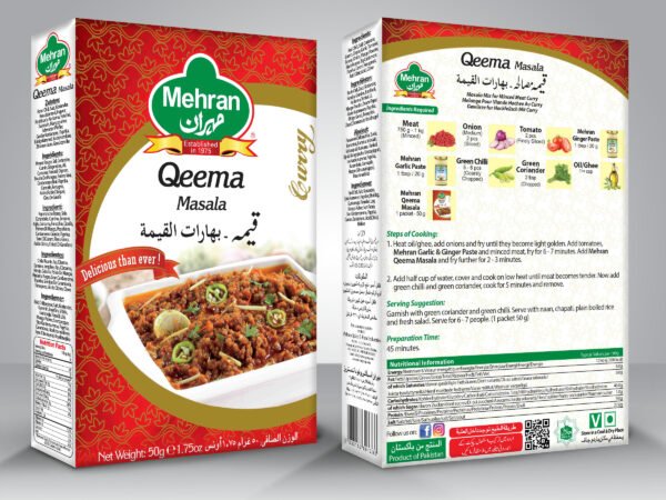 Mehran Qeema Masala 50g Pack