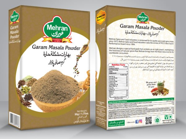 Mehran Garam Masala Masala 100g Pack