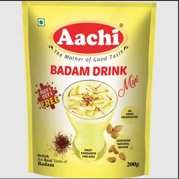 Aachi Badam Drink Mix 200 Gram Pack