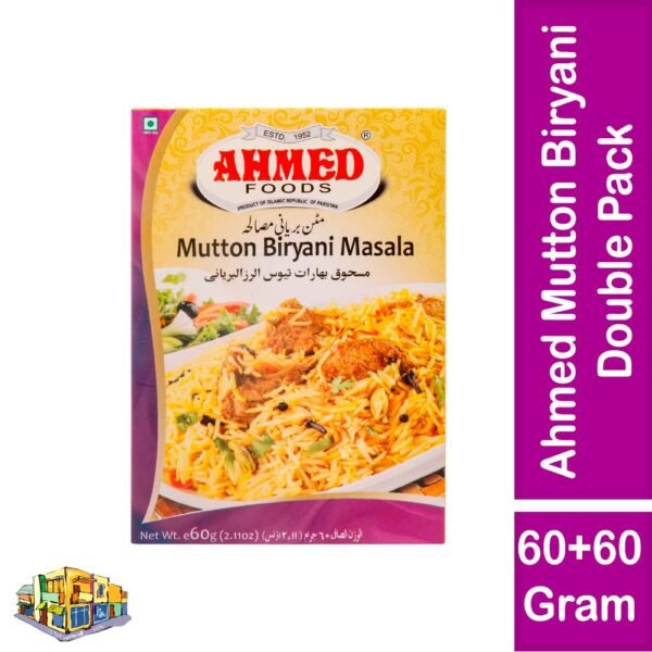 Ahmed Mutton Biryani Masala Value Pack (60 Gram 2 Pack)