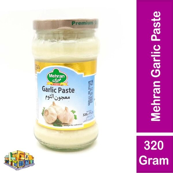 2 Pcs Mehran Garlic Paste 320 Gram Each