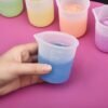 10-300ml Silicone Measuring Cup Transparent With Scale Food-Grade Separating Cups DIY Cake Epoxy Resin Jewelry Making Tools - Image 2