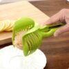 1Pc Handheld Tomato Onion Slicer Bread Clip Fruit Vegetable Cutting Lemon Shreadders Potato Apple Gadget Kitchen Accessories - Image 3