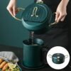 304 Stainless Steel Tempura Fryer Pan Kitchen Oil Frying Pot Temperature Control Fuel-Efficient Fried Fish Shrimp Chicken Pot - Image 3