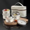 Lunch Box Portable Insulated Lunch Container Set Stackable Bento Stainless Steel Lunch Container - Image 5