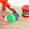 New Mini Knife Sharpener Round Grinding Wheels Sharpening Stone Household Whetstone Kitchen Accessories Tool Random Color - Image 2