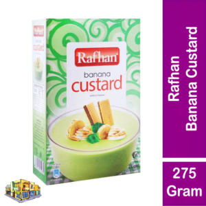 Rafhan Banana Custard 275g Pack – Creamy & Delicious Dessert Treat