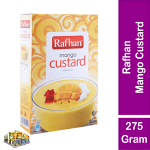 Rafhan Mango Custard 275g Pack – Rich, Creamy & Fruity Delight!