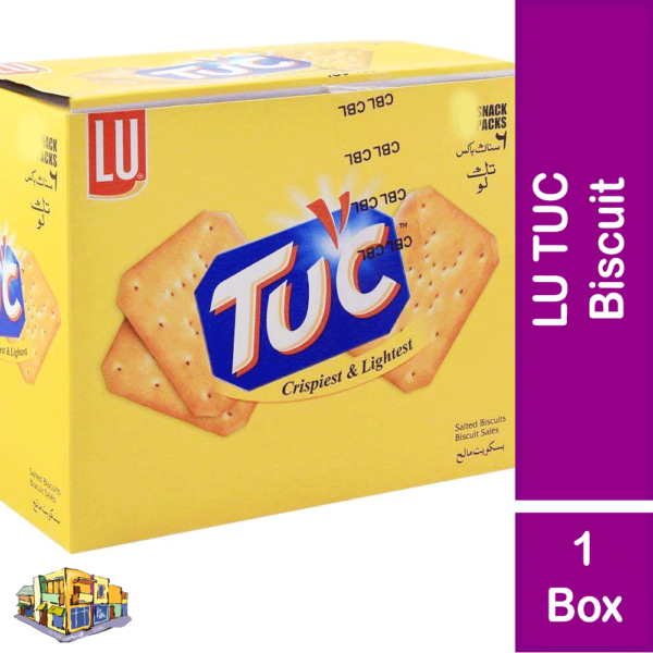 LU TUC Biscuit – 8 Pieces | Light, Crispy & Buttery Snack Anytime, Anywhere